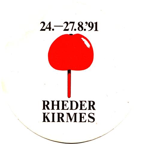 bitburg bit-rp bitburger rund 5b (215-rheder kirmes 1991-schwarzrot)